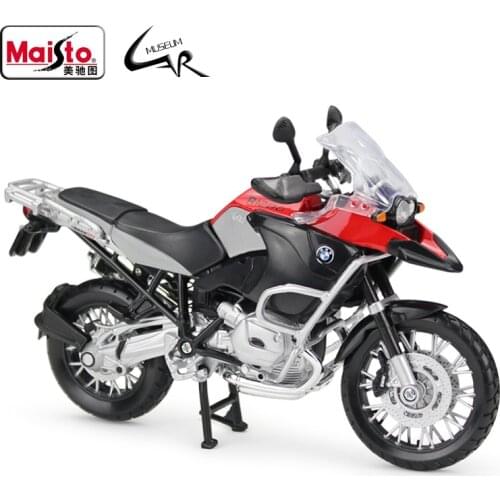 Maisto 1:12 Model Car Simulation Alloy Motorcycle Metal Toy Car Childrens Toy Gift Collection BMW R1200 GS