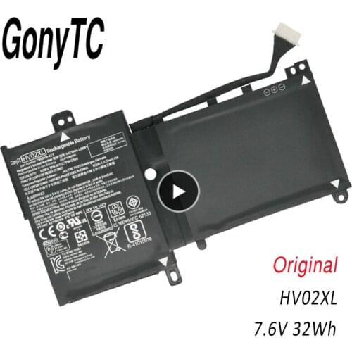 Genuine HV02XL HSTNN-LB6P Laptop Battery For HP X360 11-K132TU 11-K048TU K029TU TPN-Q164 TPN-W112 796219-421 796355-005