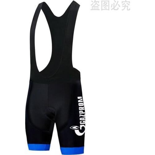 2020 new blue gazprom cycling shorts 12D bike shorts ciclismo ropa hombre summer quick dry BICYCLING bike shorts