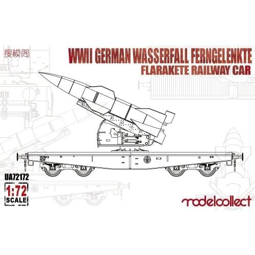 Modelcollect UA72171 1/72 WWII Germany V1 Missile Railway Car