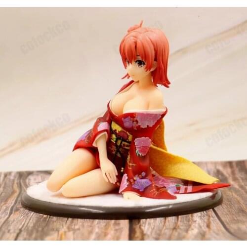 My Teen Romantic Comedy SNAFU TOO!, Yuigahama Yui, Kimono Version, 1/6 Scale Anime Sexy Girls adult PVC Action Figures Toys