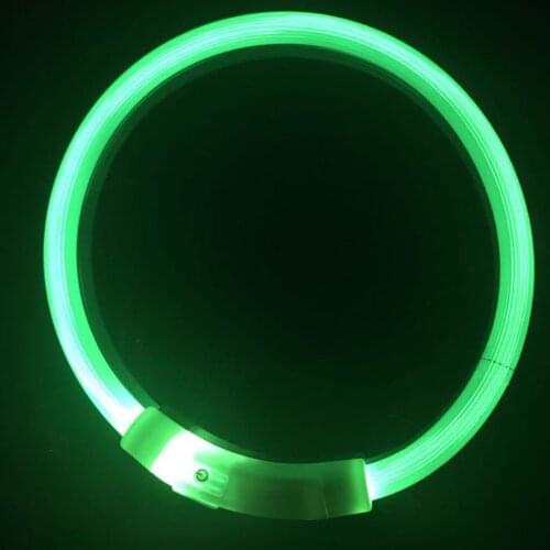 USB charging luminous collar luminous dog collar LED dog collar for all kinds of dogs