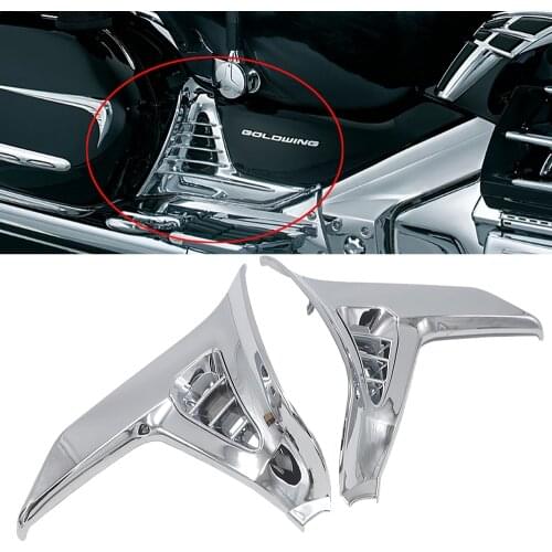 Triangle Cover For Honda GoldWing GL1800 GL1800 Chrome Left Right Motorcycle Parts Modified accessories