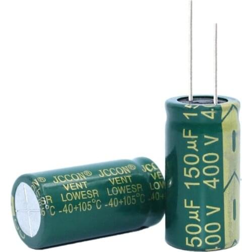 400v150uf Jccon Power Electrolytic Capacitor Volume 18x35