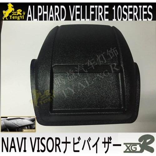 Xgr navi visor dash board for alphard 10 car accessory for vellfire 10