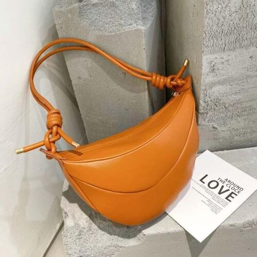 Womens bag 2021 new fashion dumpling bag Pu womens bag shoulder bag womens messenger bag