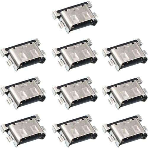 10 PCS Charging Port Connector for Galaxy A50 A505F Smartphone Repair