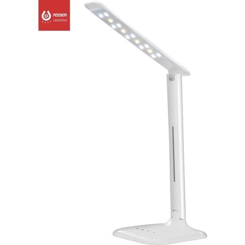 5-Level Touch Dimmer Folding Led Desk Lamp Antique Bedside Table Lamp