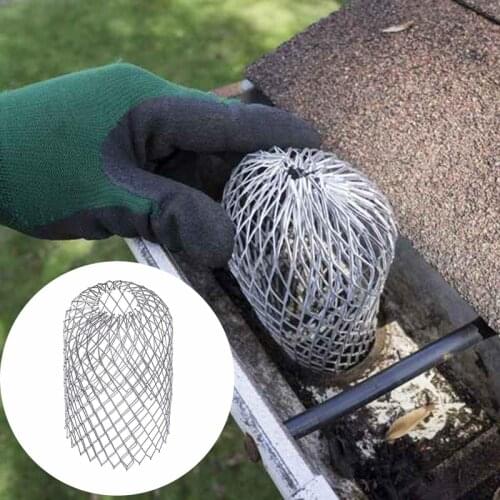 6 Pack Gutter Guard 3 Inch Expandable Aluminium Filter Strainer Gutter Downspout Guard for Stopping Blockage Leaves