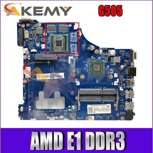 Akemy VAWGA/GB LA-9911P Motherboard For Lenovo G505 Laptop Motherboard CPU AMD E1 DDR3 100% Test Work