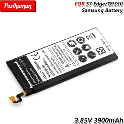 3900mAh Battery For Samsung Galaxy S7 Edge SM-G935FD G935P G935T G935W8 G9350 Lipo Li-Po Lithium Li-polymer Rechargeable battery