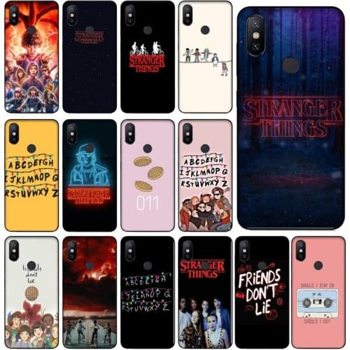 Stranger Things Luxury Unique Design PhoneCase For Redmi 8 6A Note4 Note5 5A 7 Note6 8pro Coque Shell Mobile Cover