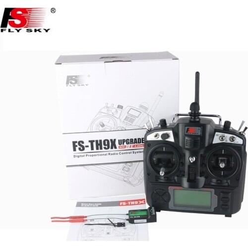 FlySky FS-TH9X +IA10B Remote Control 2.4G 9CH Radio Set System (FS-TH9X+IA10B) 9CH for Rc Quadcopter Helicopter Planes