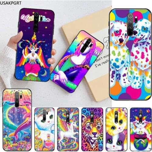 Lisa Frank Art Phone Case for Redmi Note 9 8 8T 8A 7 6 6A Go Pro Max Redmi 9 K20 K30 Pro