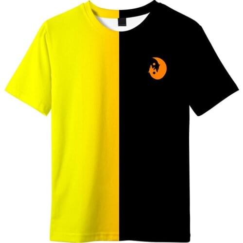 2021 3D Print Creative wolf Men/Women Streetwear Summer Short Sleeves T-Shirts Oversize Hip hop Luminous Wolf Tracksuits Clothes