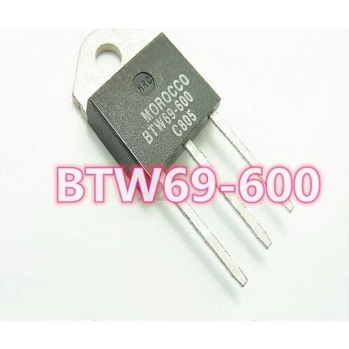 Good quality BTW69-600 BTW69-6OO 69-600 BTW69 BTW69600 TO-3P High-power unidirectional triac Free shipping