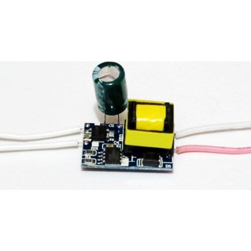 100pcs/lot 300mA 4-5x1W Isolated Led Driver 4W 5W Lamp Driver Power Supply AC 110V 220V for E27/GU10/E14/B22 Bulb