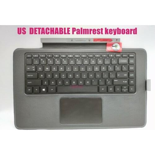 US Palmrest keyboard for HP ENVY X2 DETACHABLE PC 13-J020CA/13-J030CA/13-j020ni
