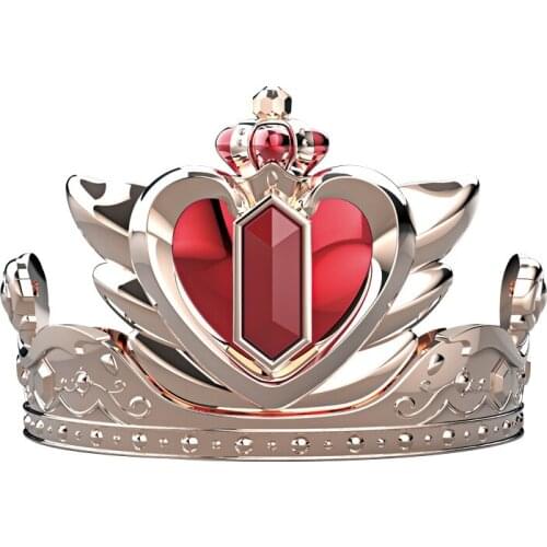 Princess Crown Girls Toys Flashing Music Amazing Cosplay Toys For Children Queen Headband Pretend Play Decoration Electric Toys