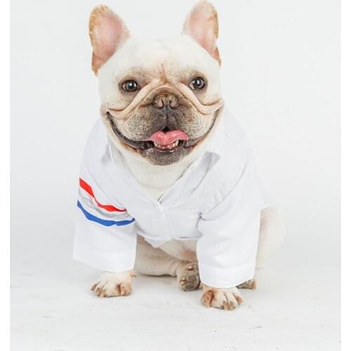 French Bulldog Fashion Summer Shirt Pet Dog Clothes for Small Dogs Clothing Chihuahua Apparel Dog Accessories Puppy Costume