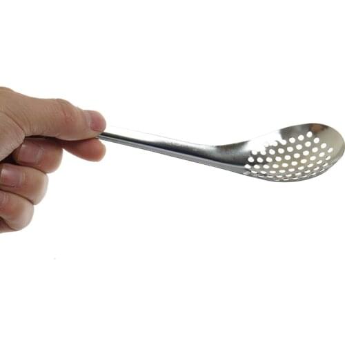 Small Skimming Spoon for Kids Montessori Basic Skill Practical Materials Stainless Steel Skimmer Children Kitchen Utensils