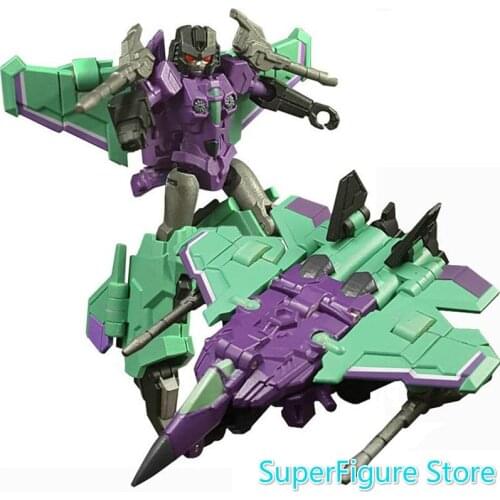 Transformation Action Figure Toy IronFactory EX-27 IF-EX27 Shrikes Feather Model ABS Statue Deformation Car Robot
