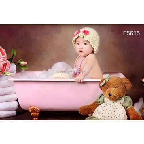 Professional10ft*20ft Baby Tye-die Painted Crushed Muslin Backdrops F5615,newborn photo props