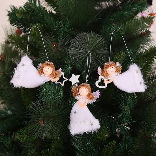 Christmas Pendant Angel Design Xmas Tree Hanging Decorative Ornament Holiday Party Decorations Produtos De Natal Kerst Decoratie