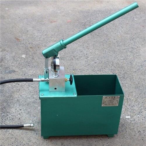 SYL-4 800KG manual hydraulic test pump 80mpa Press machine Water pipe