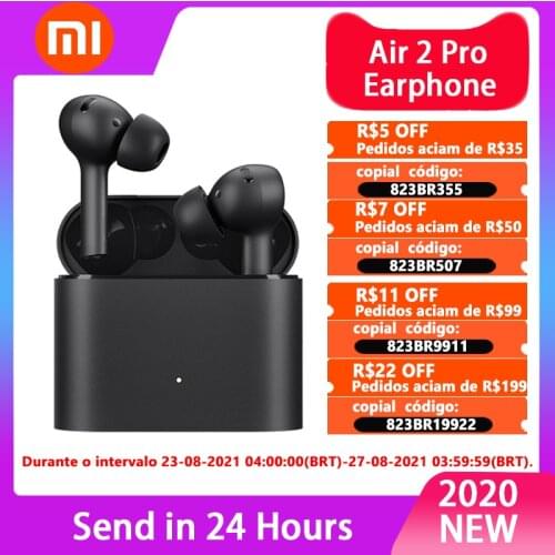 Xiaomi Air 2 Pro Wireless Bluetooth 5.0 Earphone TWS Mi True Earbuds Active Noise Reduction Wireless charging Headphone