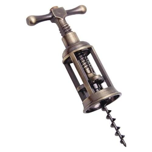 20pcs/lot Wine Opener Multi-Functional All-in-One Grade Zinc Alloy Bronze Corkscrew Wine With/without Boxes