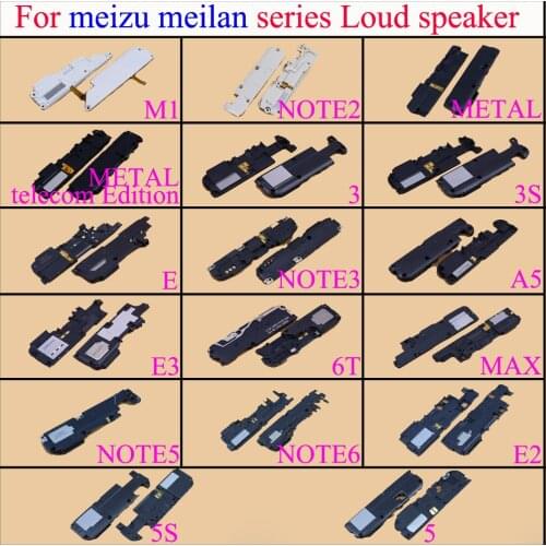 YuXi for Meizu meilan E3 E2 M1 U20 NOTE2/5/6 3S E 6T MAX Loud Speaker Loudspeaker Buzzer Ringer Flex Cable Replacement Parts