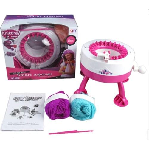 22 Needle wool knitting machine ， for baby hand-knit scarf, hat, sock machine