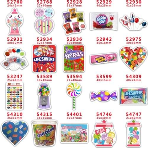 30pcs/lot MOM and Baby Notes Flat Resins Food Boss Planar Resin For Hair Bow Characters PR52760