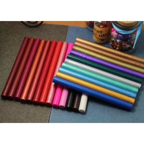 30 pieces New multi-color round sealing wax stick bar wedding invitation card stamp wax seal wholesale hign quality