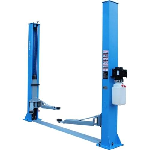 9000lbs 2 Post Car Lift Floor Plate Hoist Jack