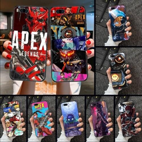 Apex Legends Game Phone case For Xiaomi Mi Max Note 3 A2 A3 8 9 9T 10 Lite Pro Ultra black painting hoesjes tpu coque fashion