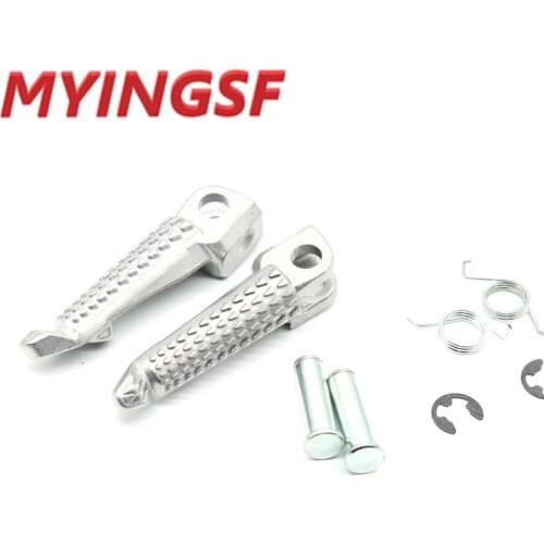 For KAWASAKI Z250 Z300 Z650 Z900 VERSYS-X 300 VERSYS NINJA 250/R 2020 Motorcycle Rider Front Foot Pegs Rest Footrest Adapters