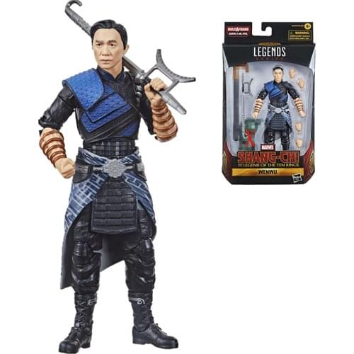 Hasbro Marvel Legends 6 Inches Anime Figures Shang Chi and The Legend of The Ten Rings Wenwu Action Figure Collection Model