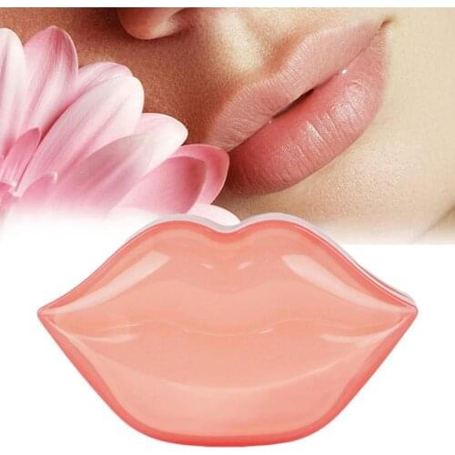 Collagen Crystal Lip Mask Patches Jelly Moisturizing Exfoliating Dead skin Removal Repair Lip Lines Sleep Lipmask for Lip Care