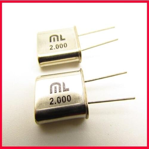 Crystal 2M Crystal 2MHZ Crystal Crystal Oscillator