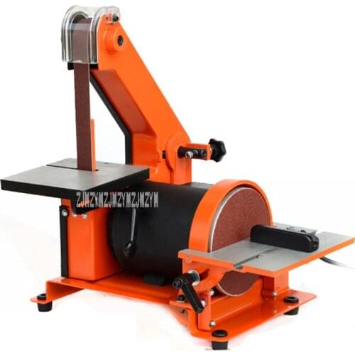 New High Quality 762 Sand Belt Machine Polishing Machine Desktop Woodworking Grinding Machine 350W 220v / 50HZ 2950Rpm 13.5m / s