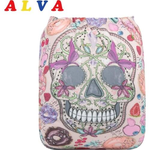 New Arrival! Alvababy Pocket Cloth Diaper New Positioned Baby Nappy with 1pc Reusable Insert
