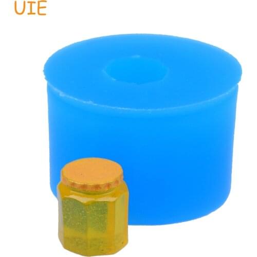 PYL544U 12.2mm Mini Bottle Silicone Push Mold - for Sugarcraft, Miniature Food, Candy Making, Clay, Chocolate, Resin Mold