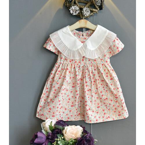 Pink dress girl clothes girls dress strawberry for baby clothing baby princess peach ress flower dresses toddler girl clothes