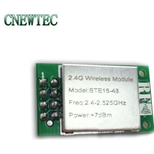 Si24R1+RFX2401C communication modules with shielding case 2.4GHz wireless module 2.4GHZ +7dBm BTE16-48
