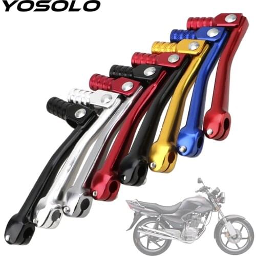 YOSOLO Moto Folding Gear Shift Lever Motorcycle CNC Aluminum for TGR 250 J1 J2 Cheetah T4 Bikes Gear Lever Moto Accessories