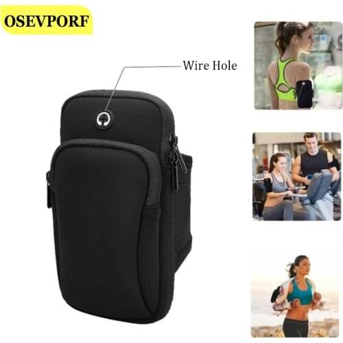 Waterproof Gym Running Phone Bag Arm Band Fitness Case for iPhone X 12 11 Samsung Outdoor Sports Phone Holder Armband Case Pouch