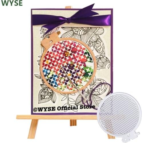 WYSE Metal Cutting Dies 2020 Round Dies Scrapbooking Circle Die Cut for DIY Handmade Card Embossing Template Craft Tool