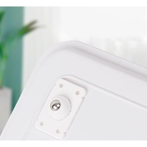 4Pcs Paste Universal Pulley Effortless Low-noise Storage Box Roller No Scratches Box Whell No Scratches Move Pulley Box Whell
